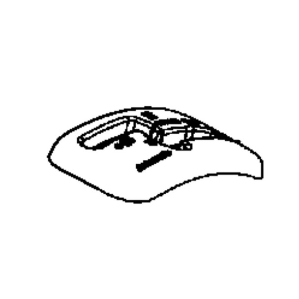 Husqvarna OEM 532439971 - Console Shift Steel Hydraulic Tex Grey - Husqvarna Original Part