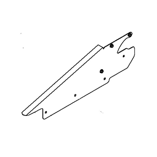 Husqvarna OEM 539131577 - Side Lt Orange - Husqvarna Original Part - Image 1