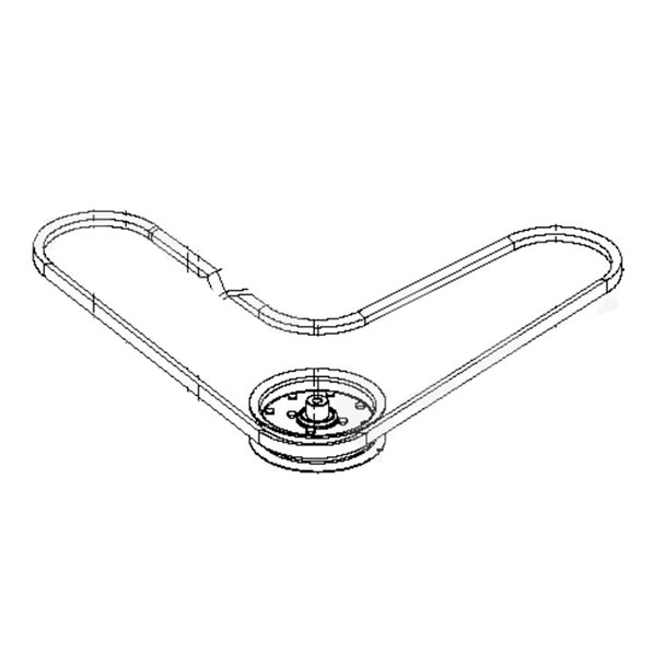 Husqvarna OEM 588064004 - Belt Belt Hb Wrapped 83 2 El - Husqvarna Original Part