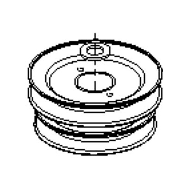 Husqvarna OEM 588071302 - Pulley Pulley Cnt Spn Double Bolt - Husqvarna Original Part
