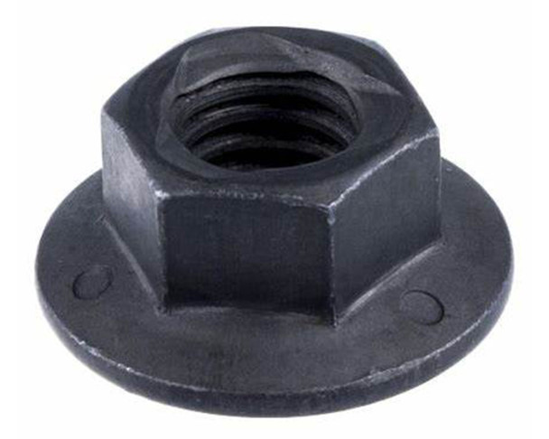 Husqvarna OEM 588252901 - Nut Hex Flange Ins Blk 3/8-16 - Husqvarna Original Part - Image 1