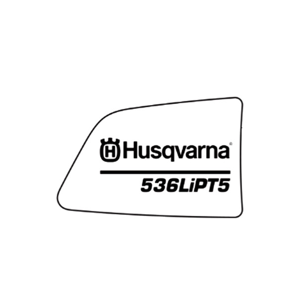Husqvarna OEM 588602801 - Decal Product Lipt5 - Husqvarna Original Part - Image 1