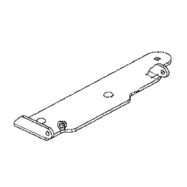 Husqvarna OEM 582467302 - Bracket Chute Orange - Husqvarna Original Part