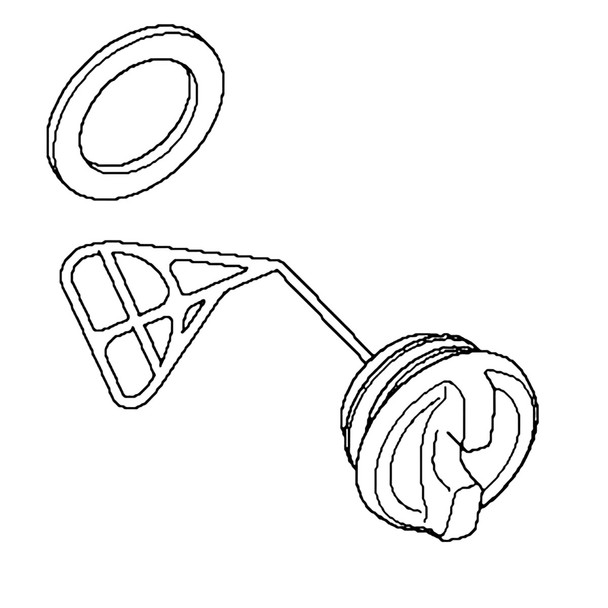 Husqvarna OEM 521554501 Cap Assembly Husqvarna Original Part