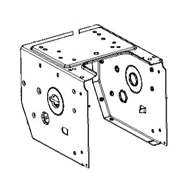 Husqvarna OEM 580839407 - Frame Case Gear Ms667 High Glo - Husqvarna Original Part