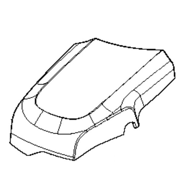 Husqvarna OEM 587367505 - Cover Dr Half Jonsered 21Efficiency F - Husqvarna Original Part