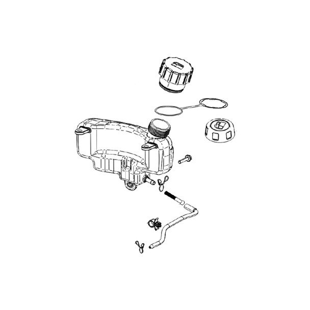 Husqvarna OEM 594984401 - Fuel Tank Kit - Husqvarna Original Part - Image 1 Husqvarna OEM 594984401 - Fuel Tank Kit - Husqvarna Original Part - Image 1
