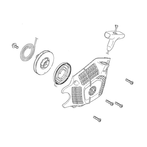 Husqvarna OEM 591466701 - Service Kit Starter Housing - Husqvarna Original Part - Image 1 Husqvarna OEM 591466701 - Service Kit Starter Housing - Husqvarna Original Part - Image 1