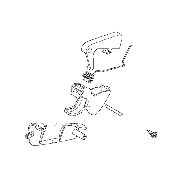 Husqvarna OEM 591466001 - Service Kit Trigger Assembly - Husqvarna Original Part - Image 1 Husqvarna OEM 591466001 - Service Kit Trigger Assembly - Husqvarna Original Part - Image 1