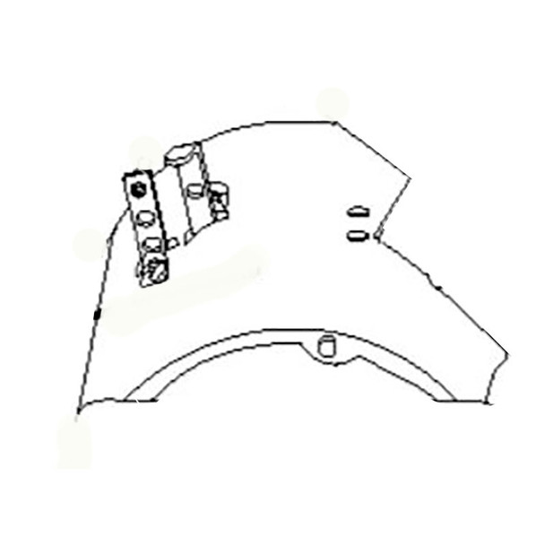 Husqvarna OEM 592908901 - Decal Tiller Tine Shield Graph - Husqvarna Original Part