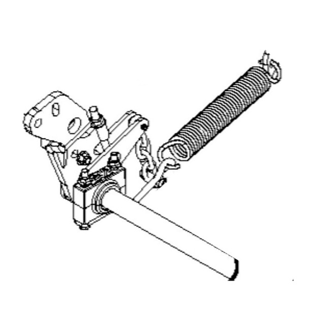 Husqvarna OEM 582462602 - Shaft Weldment Front Deck Lft Pnt - Husqvarna Original Part