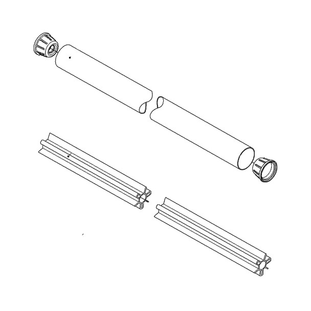 Husqvarna OEM 502259401 - Tube Driveshaft Assy - Husqvarna Original Part - Image 1