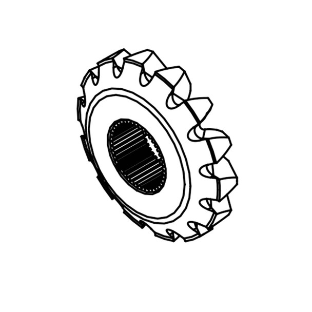 Hydro Gear OEM 52599 - Gear Bevel 14t Splined - Hydro Gear Original Part - Image 1