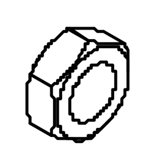 Hydro Gear OEM 50791 - Nut Hex 5/8-18 Patch - Hydro Gear Original Part - Image 1 Hydro Gear OEM 50791 - Nut Hex 5/8-18 Patch - Hydro Gear Original Part - Image 1