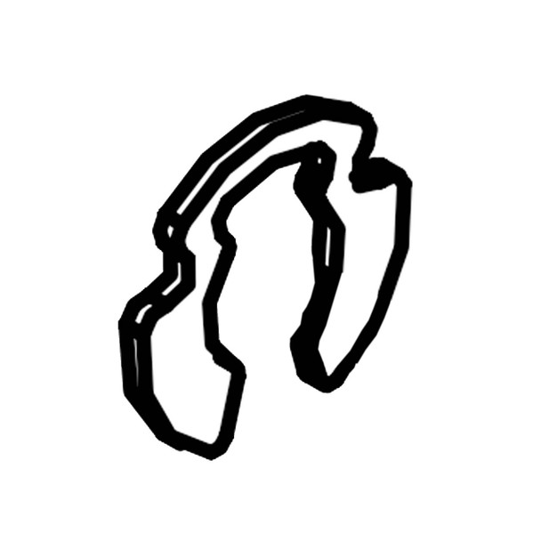 Hydro Gear OEM 53019 - Ring Ret 43 Ext Klipring - Hydro Gear Original Part - Image 1