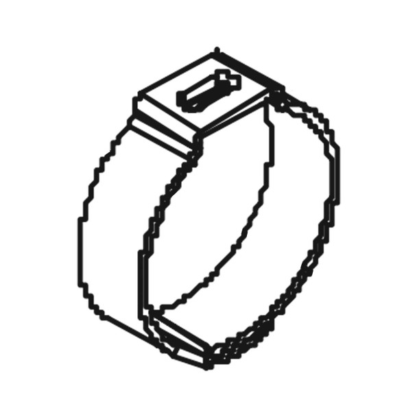 Hydro Gear OEM 50590 - Clamp Pinch 13/16 - Hydro Gear Original Part - Image 1