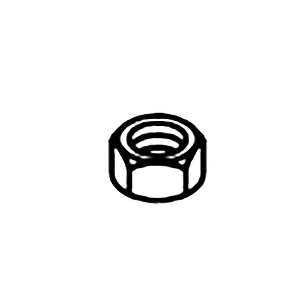 Hustler OEM 046763 - FLEX LOCK NUT .375-16 ZINC - Hustler Original Part Hustler OEM 046763 - FLEX LOCK NUT .375-16 ZINC - Hustler Original Part