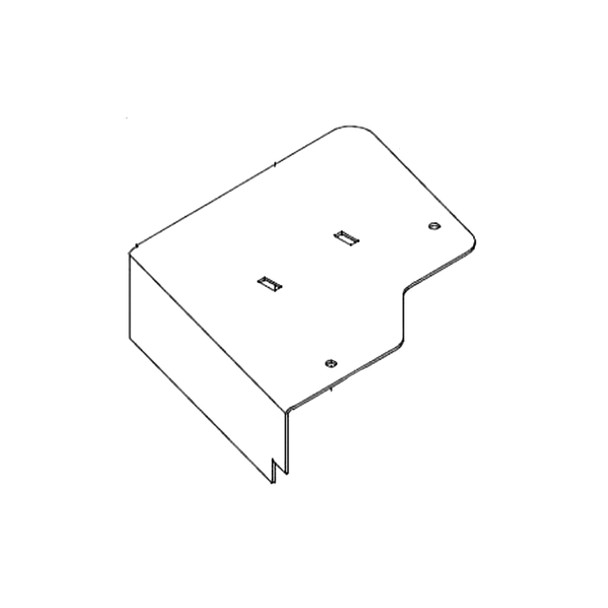 Hustler OEM 112429 - DISCHARGE CHUTE PLATE - Hustler Original Part