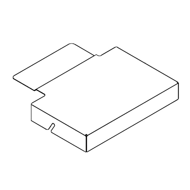 Hustler OEM 114490 - PULLEY COVER LH 72"RD - Image 1 Hustler OEM 114490 - PULLEY COVER LH 72"RD - Image 1