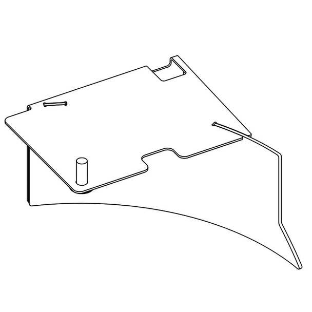 Hustler OEM 116279 - LEFT SIDE MULCH W/A - Hustler Original Part