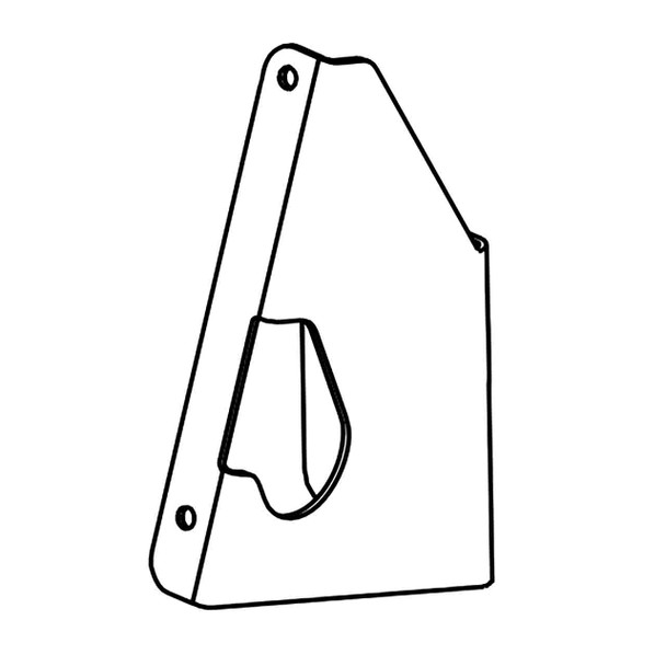 Hustler OEM 119077 - RIGHT HAND BAG GUARD RAPTOR SD - Hustler Original Part