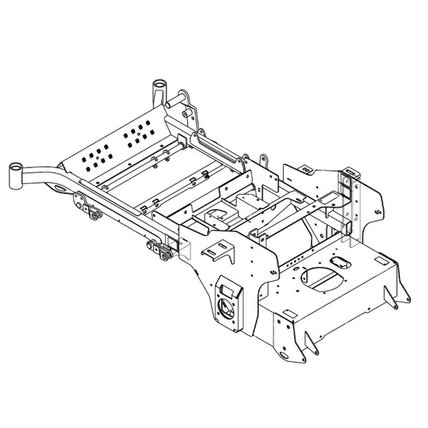 Hustler OEM 555330 - SERVICE FRAME - Hustler Original Part - NO LONGER AVAILABLE