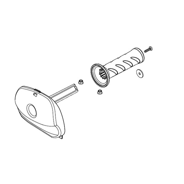 Echo OEM P021053220 - HANDLE ASSEMBLY, FRONT - Echo Original Part