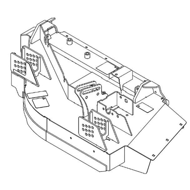 Hustler OEM 551824 - SERVICE DECK SUPER 10 - Hustler Original Part