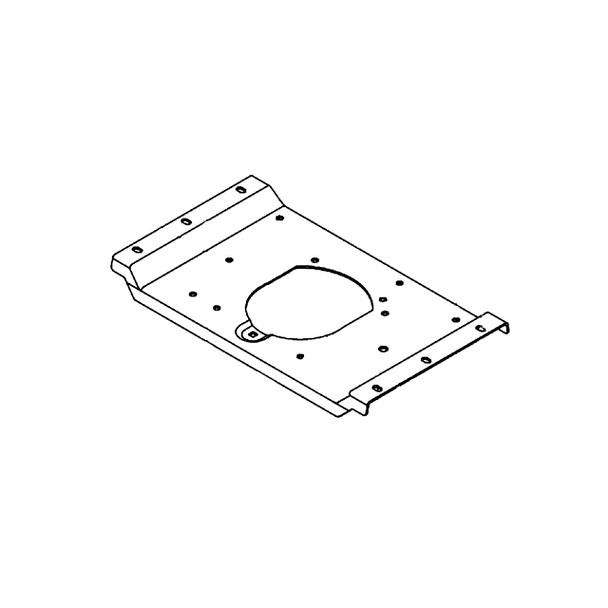 Hustler OEM 551858 - SERVICE ENGINE PLATE - Hustler Original Part