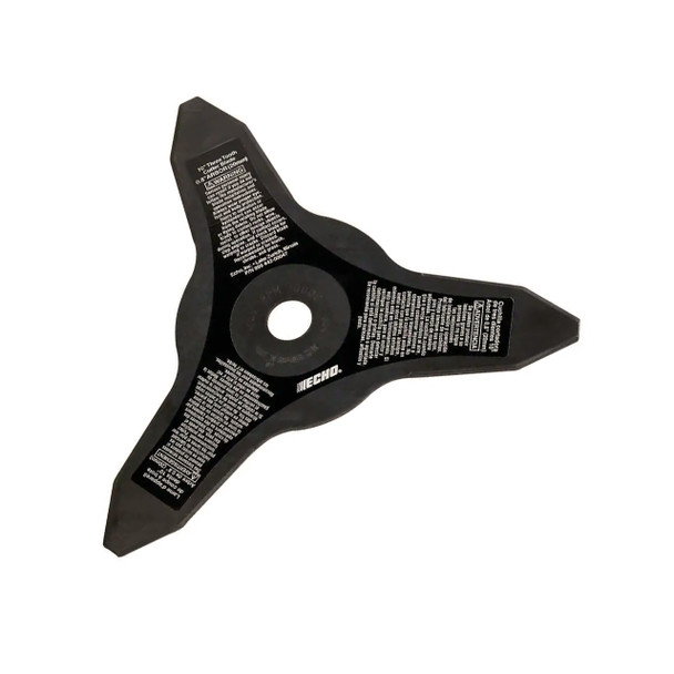 Echo OEM 99944200048 - TRI-CUT METAL GRASS & WEED BLADE 10" DIAMETER 25MM ARBOR - Echo Original Part - Image 1