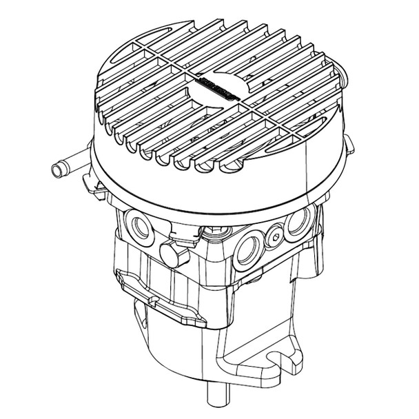 Hustler OEM 601134 - PUMP HYD 12CC W/ FAN - Image 1