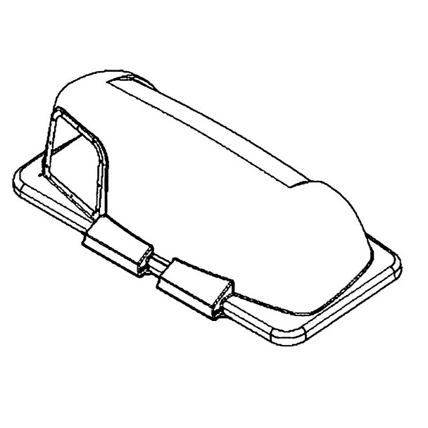 Husqvarna OEM 532193205 - Cover Bagger 3 Bin Generic - Husqvarna Original Part