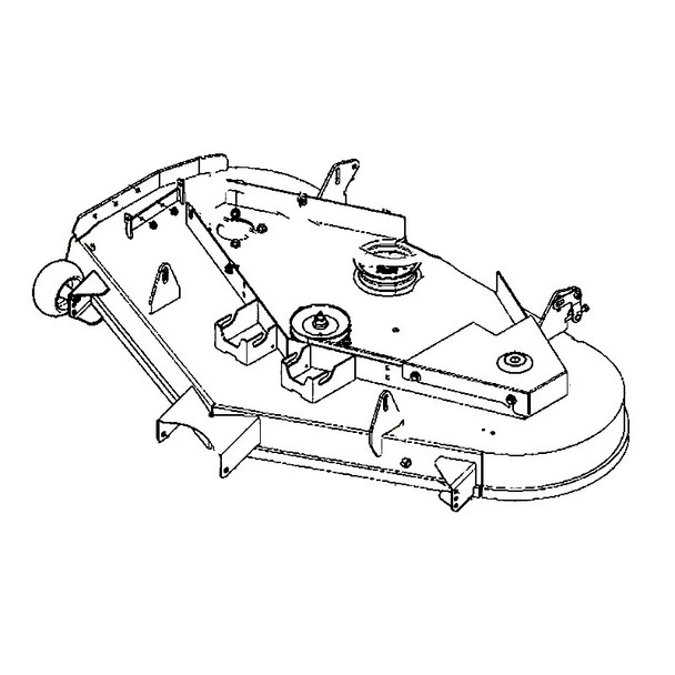 Husqvarna OEM 581505405 Deck Service.61.With Decals Redmax.672 Husqvarna Original Part - NO LONGER AVAILABLE