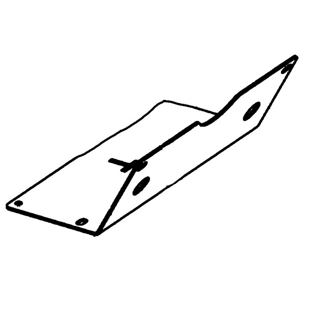 Husqvarna OEM 583808602 - Cover Frame Bottom Track.668 - Husqvarna Original Part