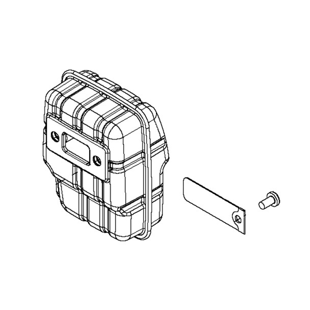 HUSQVARNA Muffler 585248603 Image 1