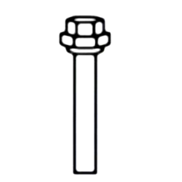 Husqvarna OEM 586654302 - Bolt Shoulder Flanged 3/8-16X3 - Husqvarna Original Part