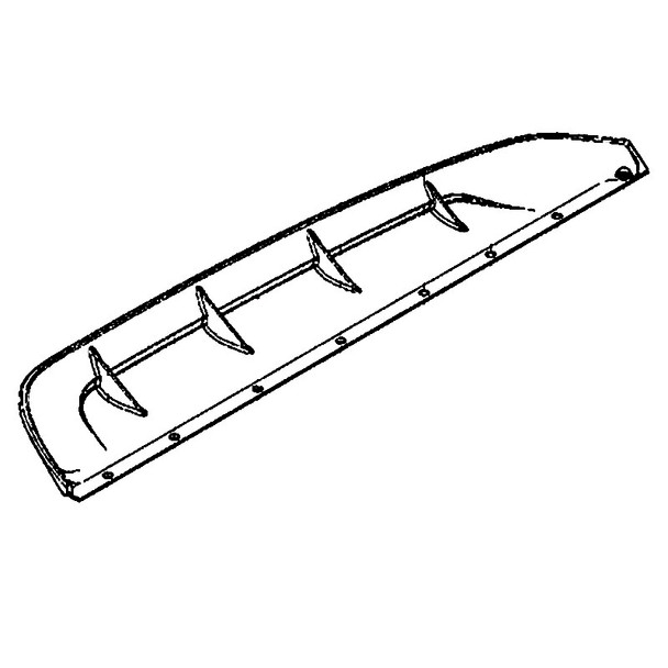 Husqvarna OEM 590340101 - Plate Leaf Catcher Assembly Husqvarna - Husqvarna Original Part