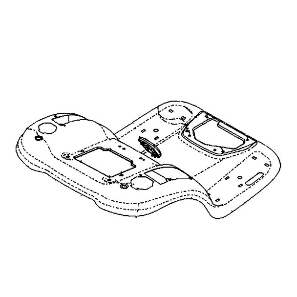 Husqvarna OEM 591155101 Fender Fender Pnt Conversion 4 Husqvarna Original Part