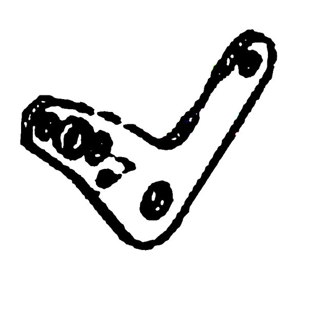 Husqvarna OEM 593077703 - Arm Bell Crank Rear Right.431 - Husqvarna Original Part