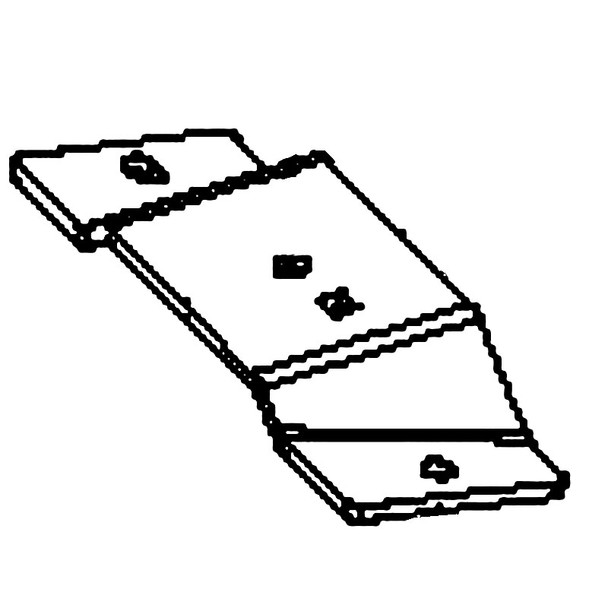 Husqvarna OEM 595098003 - Bracket 97 Crd Center V-Idler - Husqvarna Original Part PACK OF 5 Husqvarna OEM 595098003 - Bracket 97 Crd Center V-Idler - Husqvarna Original Part PACK OF 5