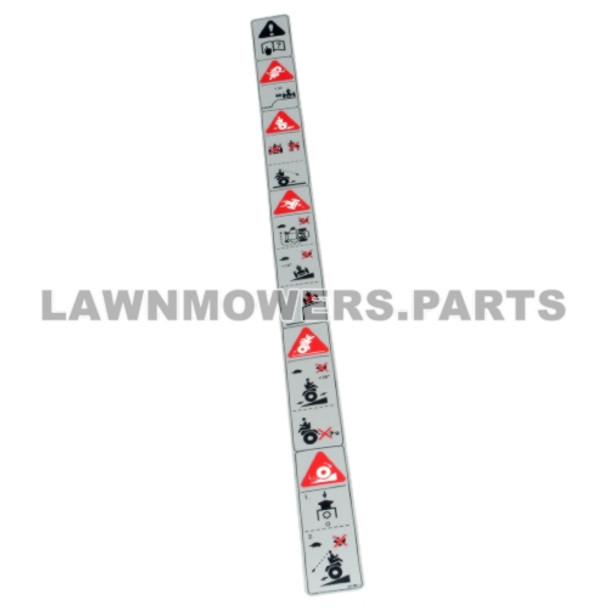 Hustler OEM 601981 - DECAL SAFE OPERATE-GRAY - Image 1 Hustler OEM 601981 - DECAL SAFE OPERATE-GRAY - Image 1