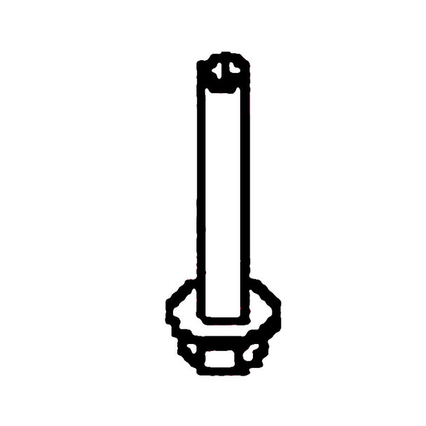 Husqvarna OEM 596438301 - Bolt External Hexagon Head Flat - Husqvarna Original Part