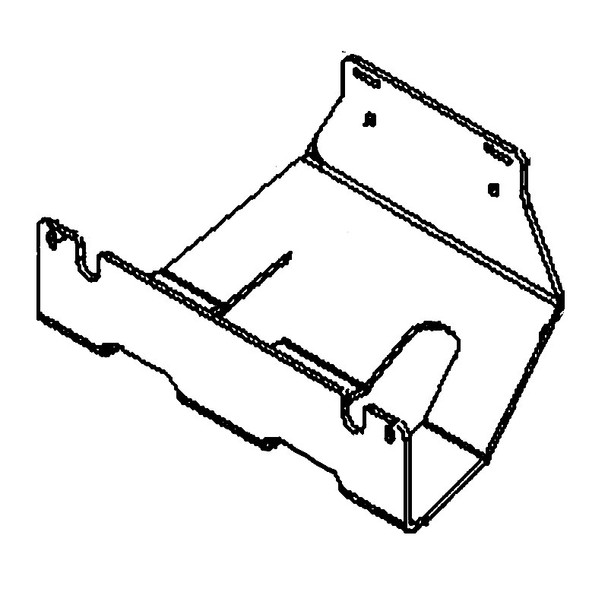 Husqvarna OEM 596694102 - Plate Skid Z500 Long Yamaha G - Husqvarna Original Part