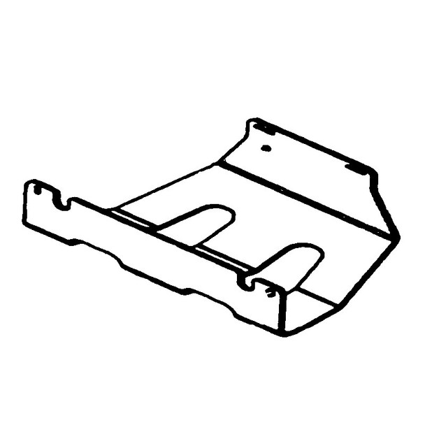 Husqvarna OEM 596694103 - Skid Plate Black - Husqvarna Original Part