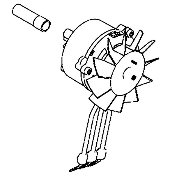 Husqvarna OEM 597117501 - Motor Assembly - Husqvarna Original Part