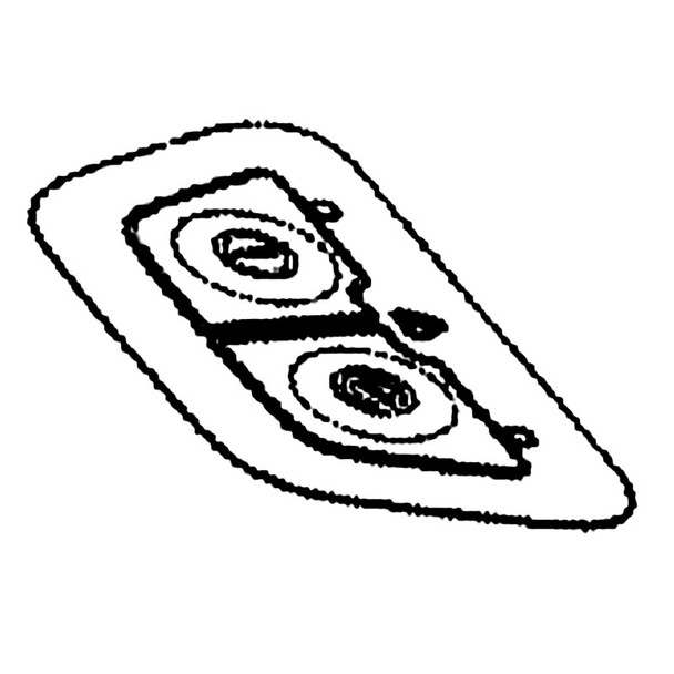 Husqvarna OEM 597665501 - Keypad Graphics - Husqvarna Original Part