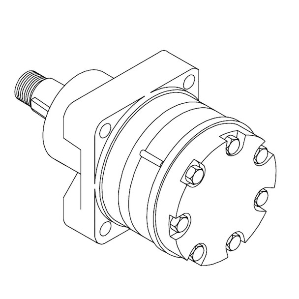 Hustler OEM 747683 - WHEEL MOTOR TRW 2500 - Image 1