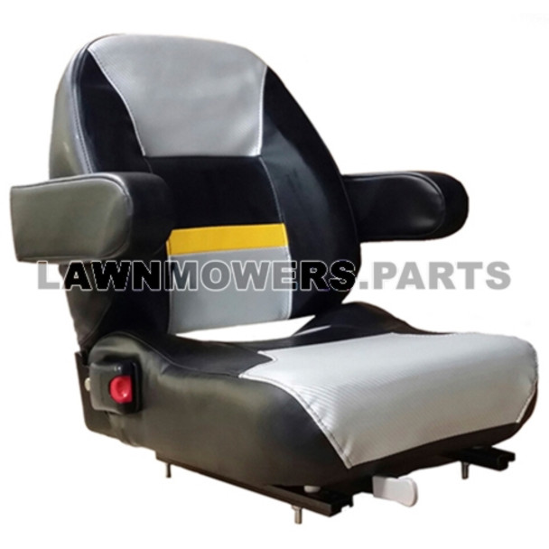 Hustler OEM 605812 - SEAT W/ ISOLATOR - Image 1