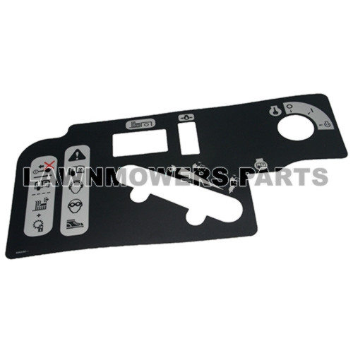 Hustler OEM 606156 - DECAL INSTRUMENT PANEL - Image 1