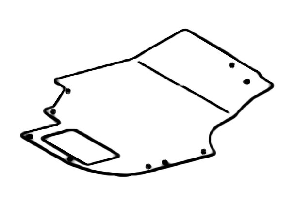 Hustler OEM 355605070 - FLOOR PAN L - Image 1